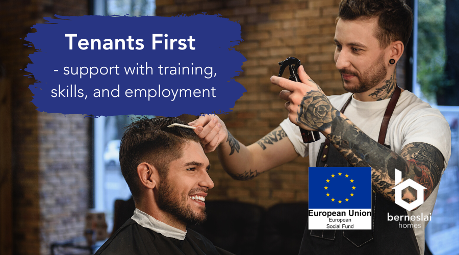 Tenants First support with training, skills, and employment