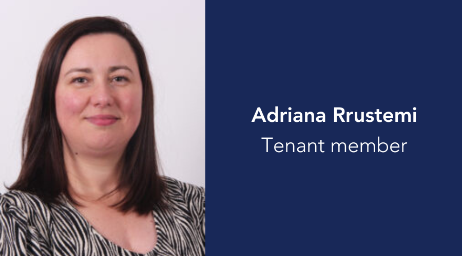 Adriana Rrustemi Tenant Board Member