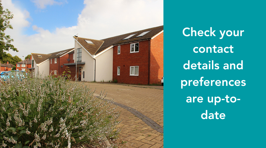 Check Your Contact Details And Preferences Are Up To Date